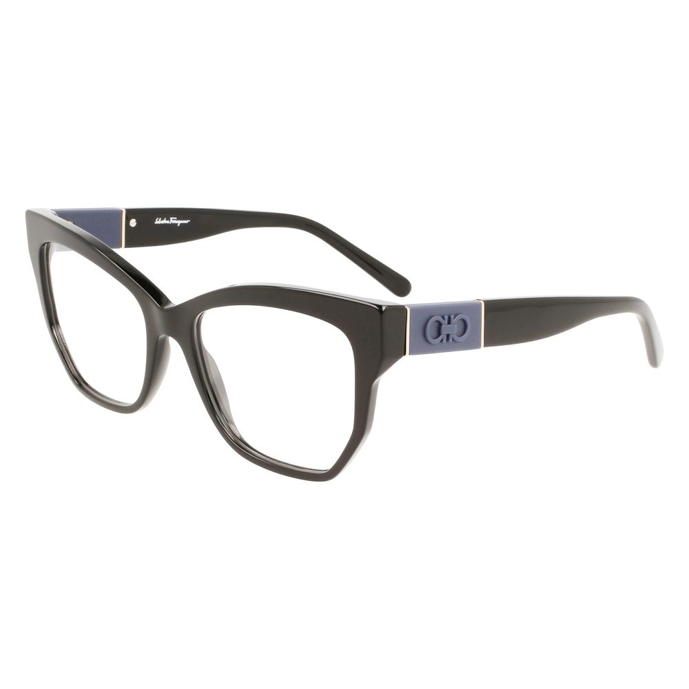 NEW Salvatore Ferragamo SF 2936 001 Black Eyeglasses 54/17/140 with SF Case